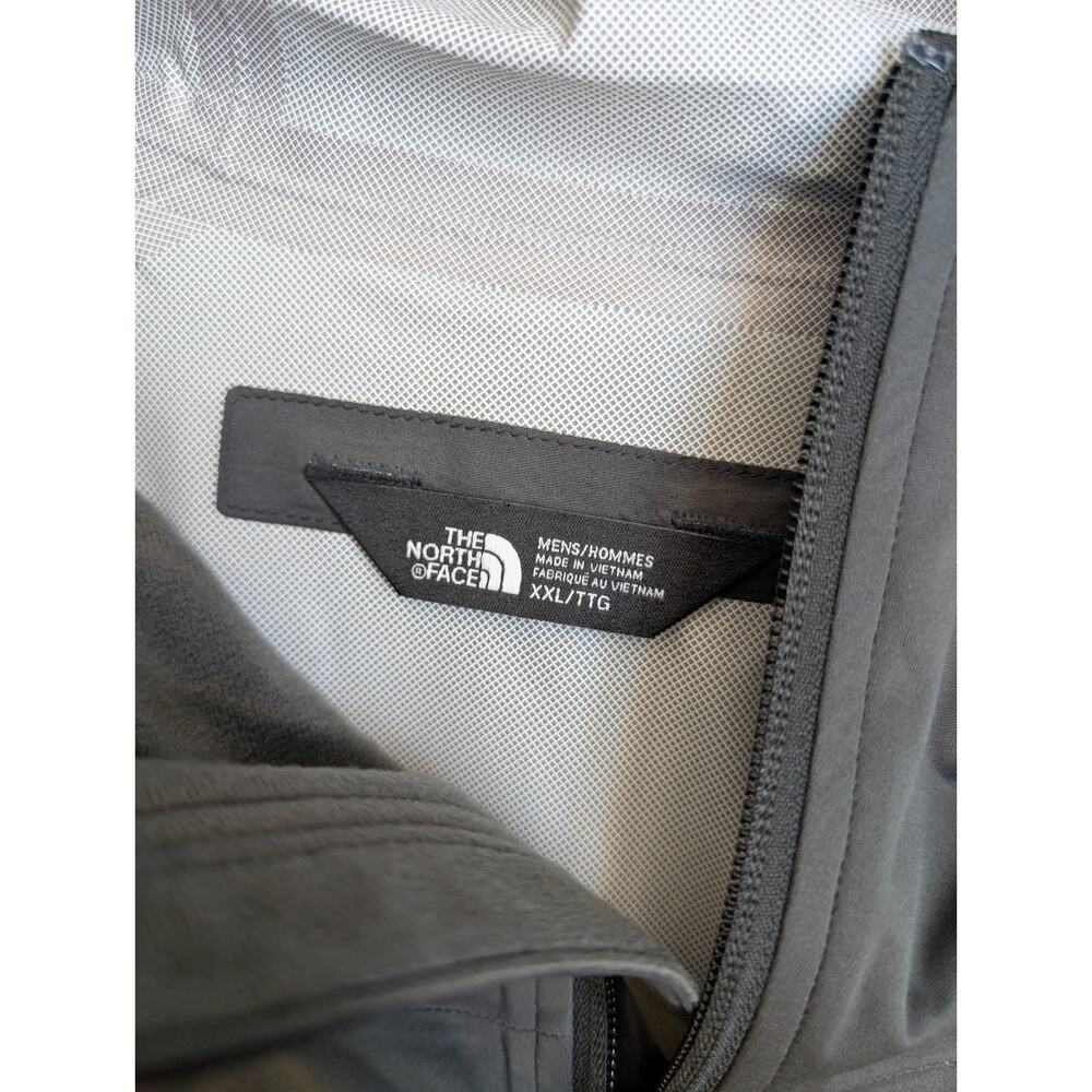 The North Face All Weather Jacket Mens 2XL Black Mesh Lined Hooded Full Zip NWT - Picture 4 of 5